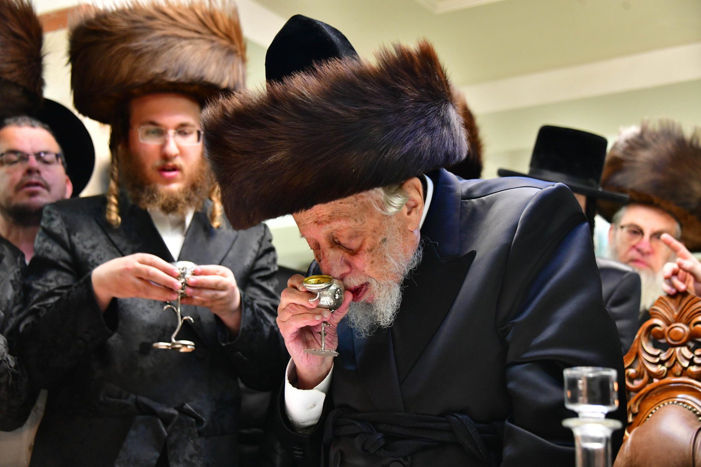 הקפות שניות אצל האדמו"ר מקופיטשניץ