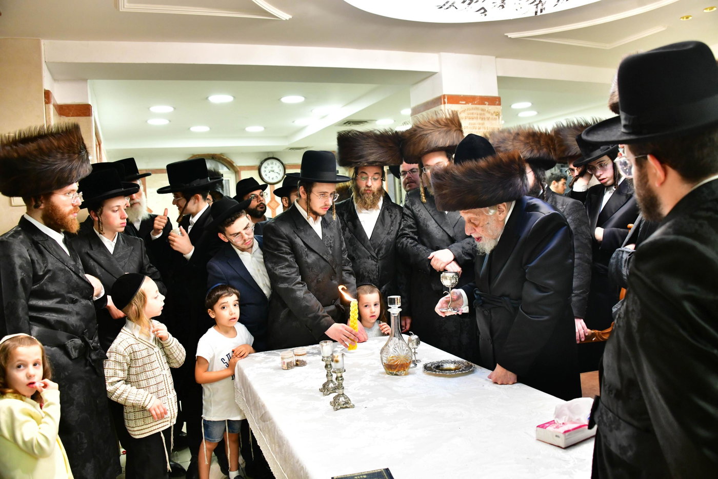 הקפות שניות אצל האדמו"ר מקופיטשניץ