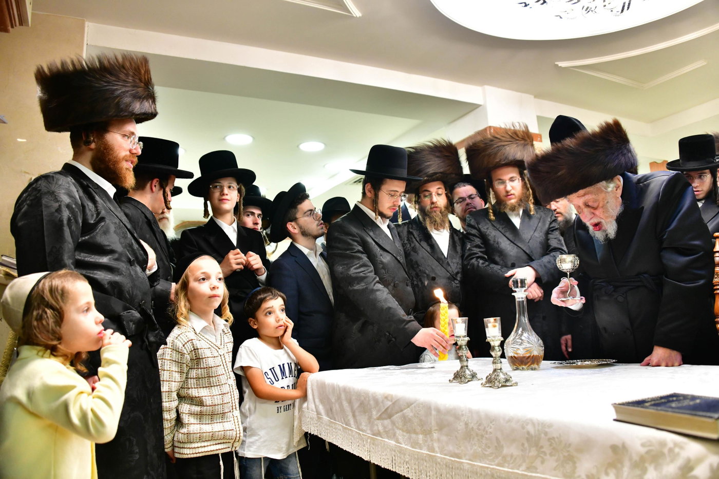 הקפות שניות אצל האדמו"ר מקופיטשניץ