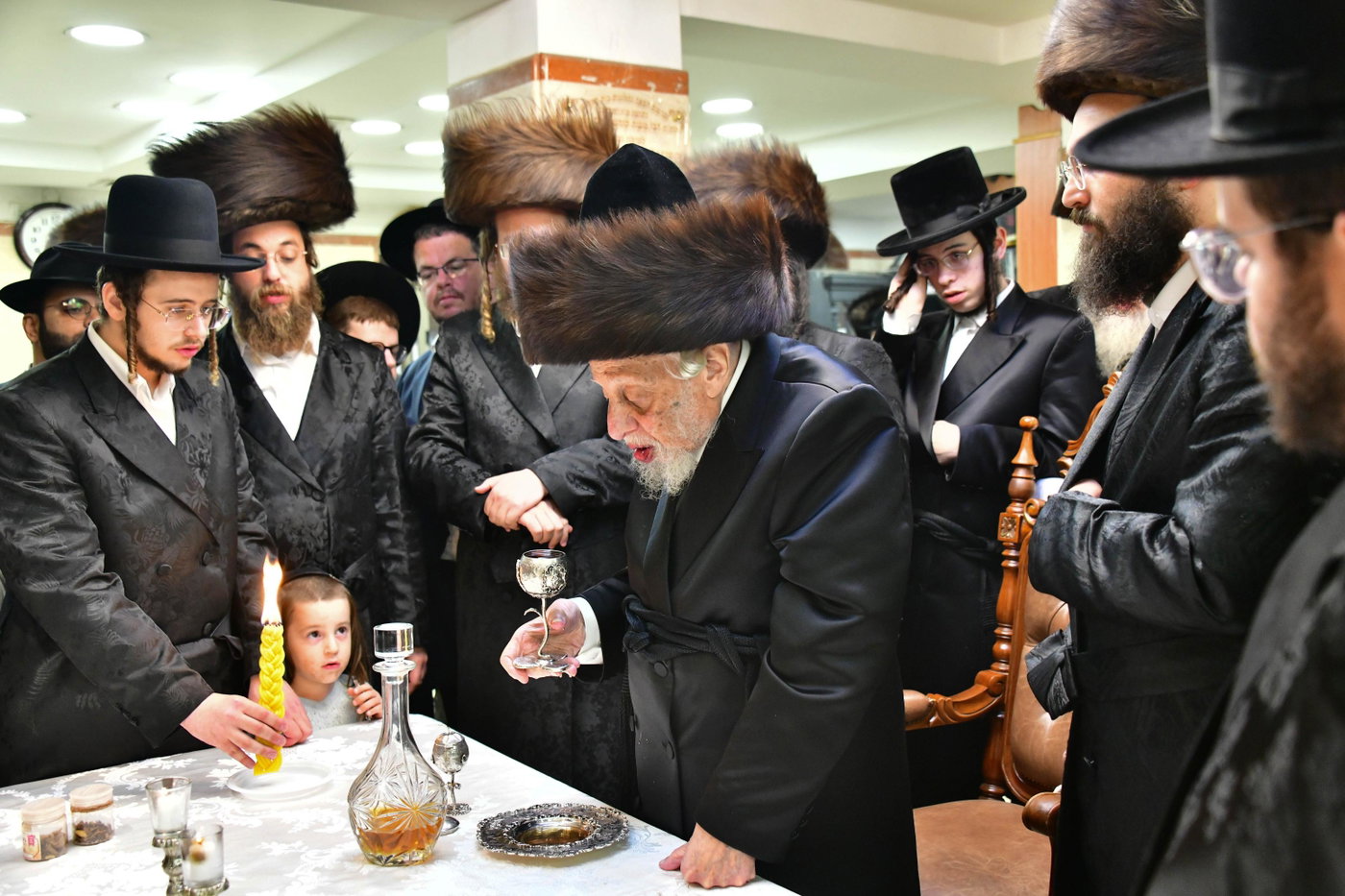 הקפות שניות אצל האדמו"ר מקופיטשניץ