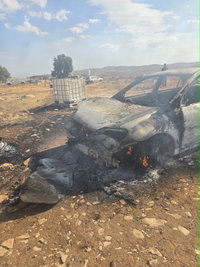 זירת הפיגוע