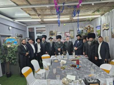 מעמדי הקבלת פני רבו בחג הסוכות של הנהלת ומתנדבי זק"א