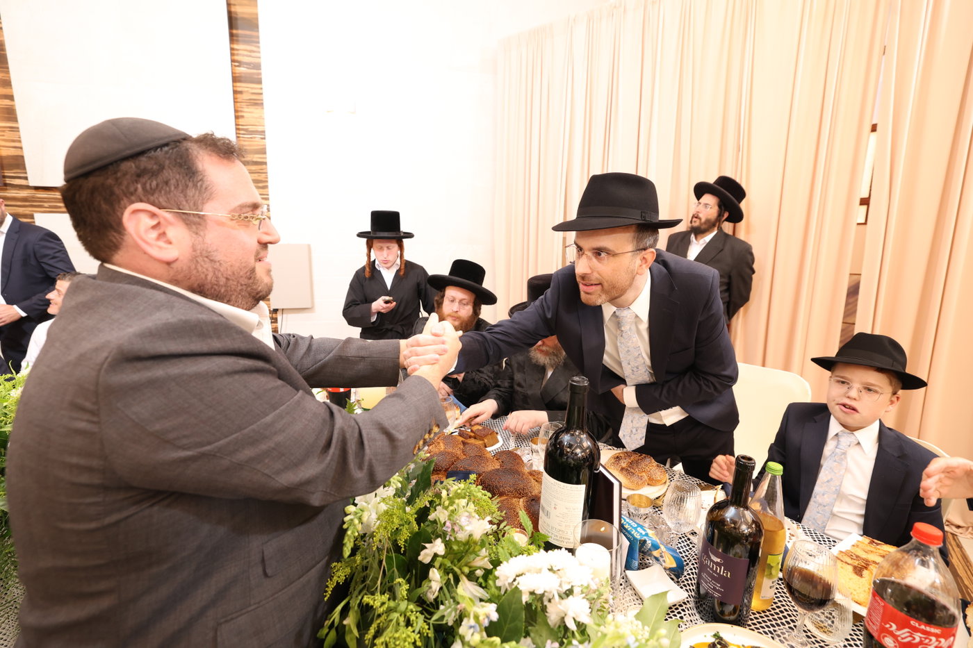 שמחת בר המצווה לבנו של משה רבר