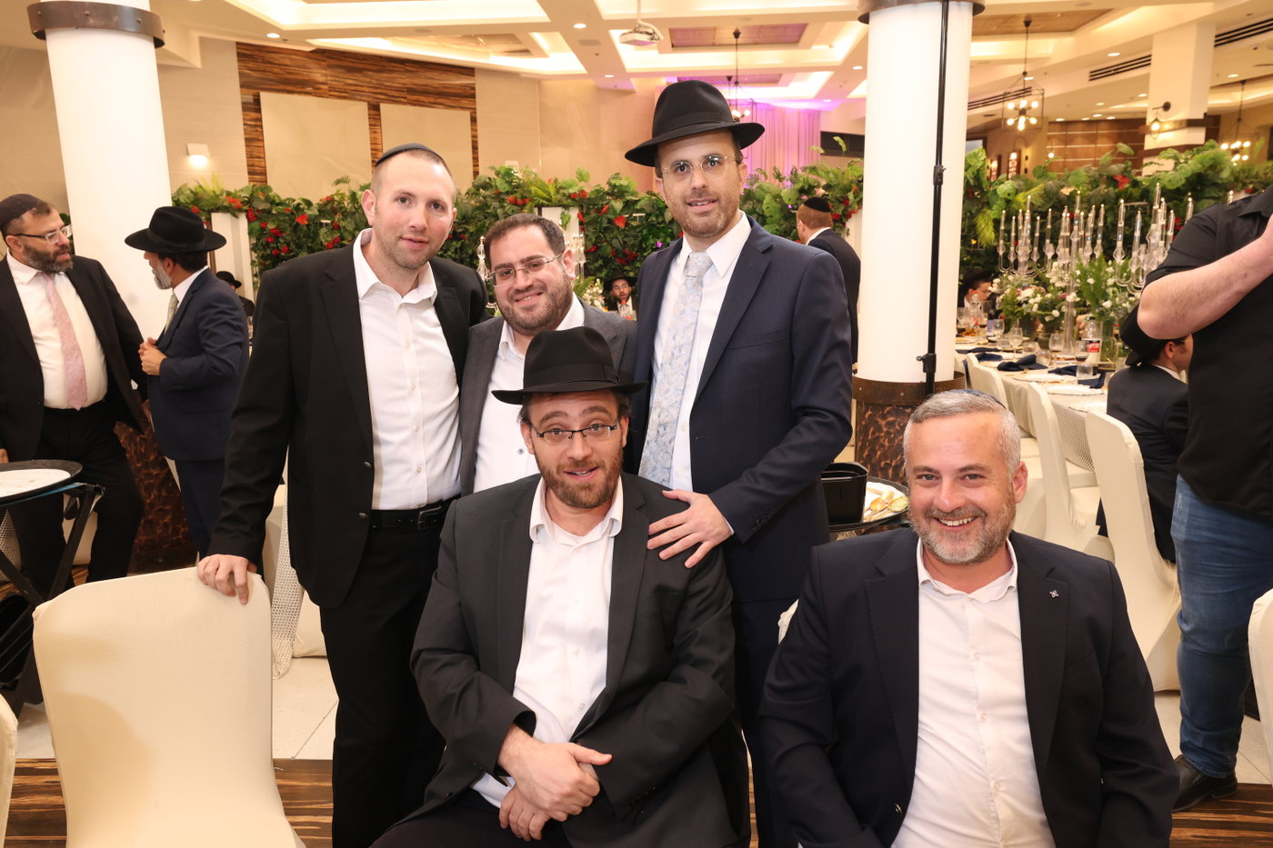 שמחת בר המצווה לבנו של משה רבר
