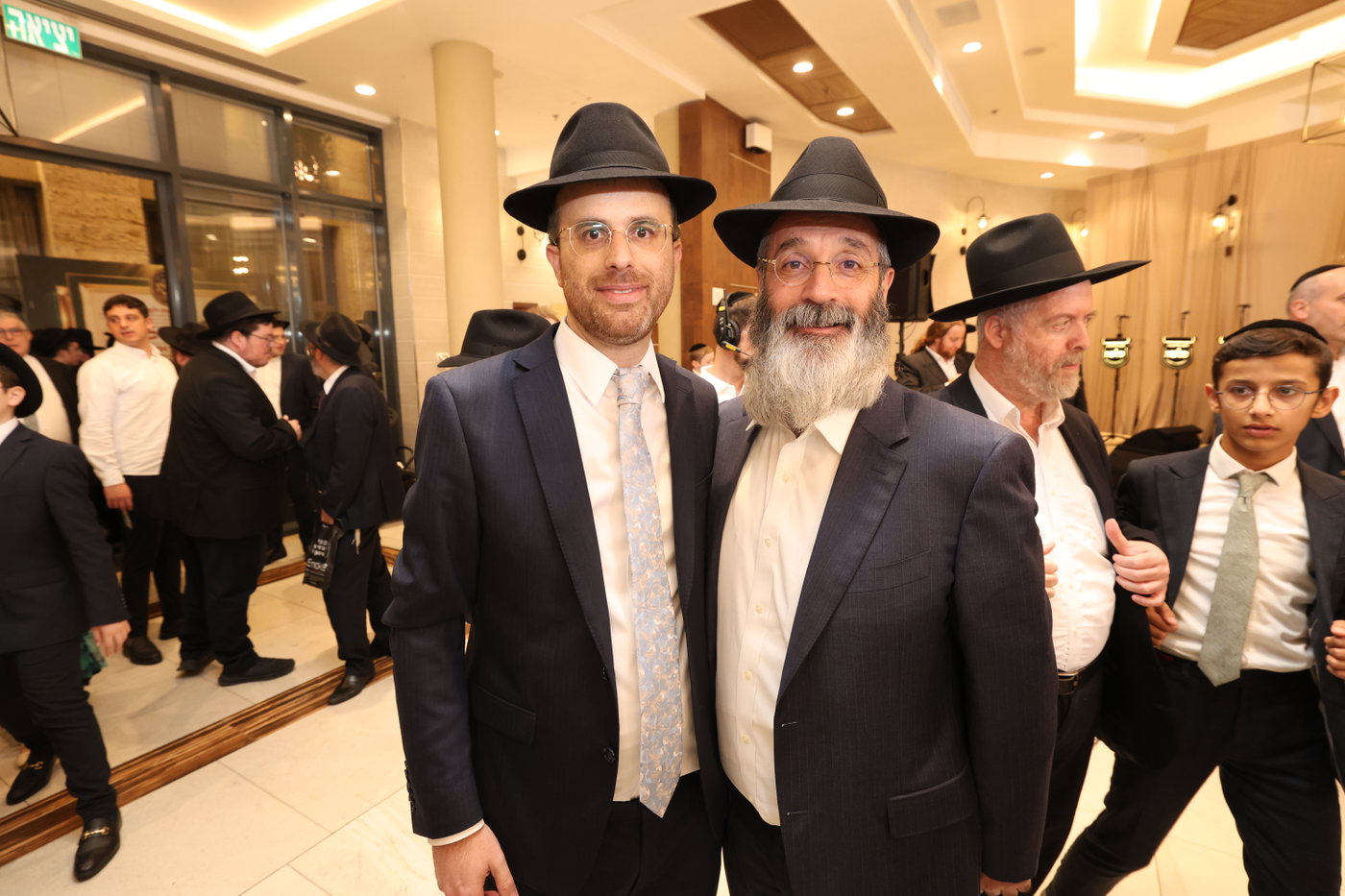 שמחת בר המצווה לבנו של משה רבר