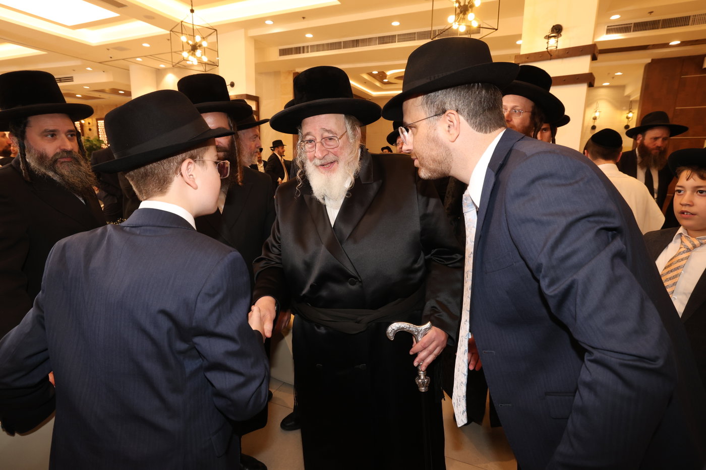 שמחת בר המצווה לבנו של משה רבר