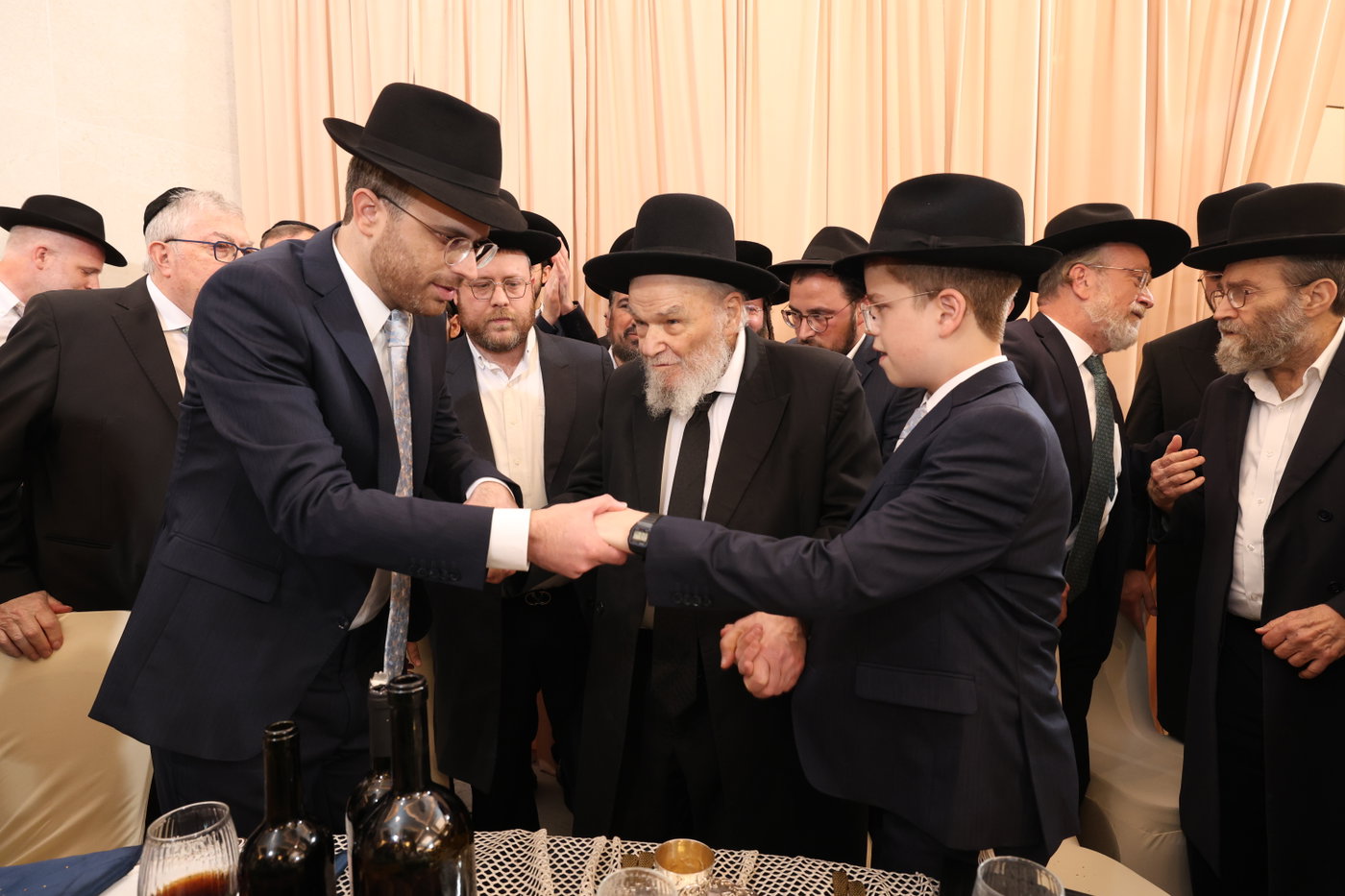 שמחת בר המצווה לבנו של משה רבר
