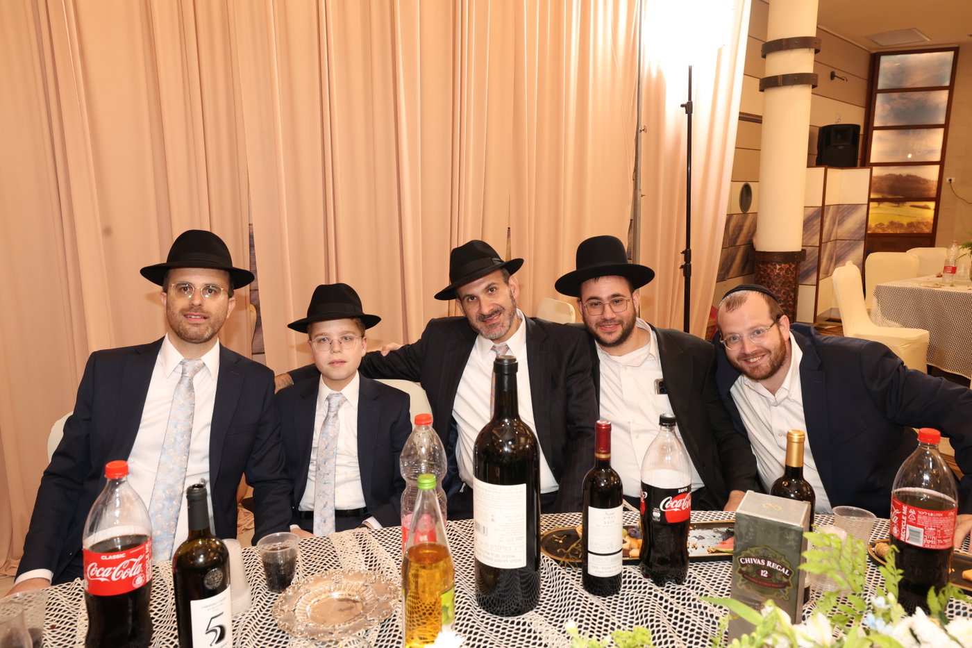 שמחת בר המצווה לבנו של משה רבר