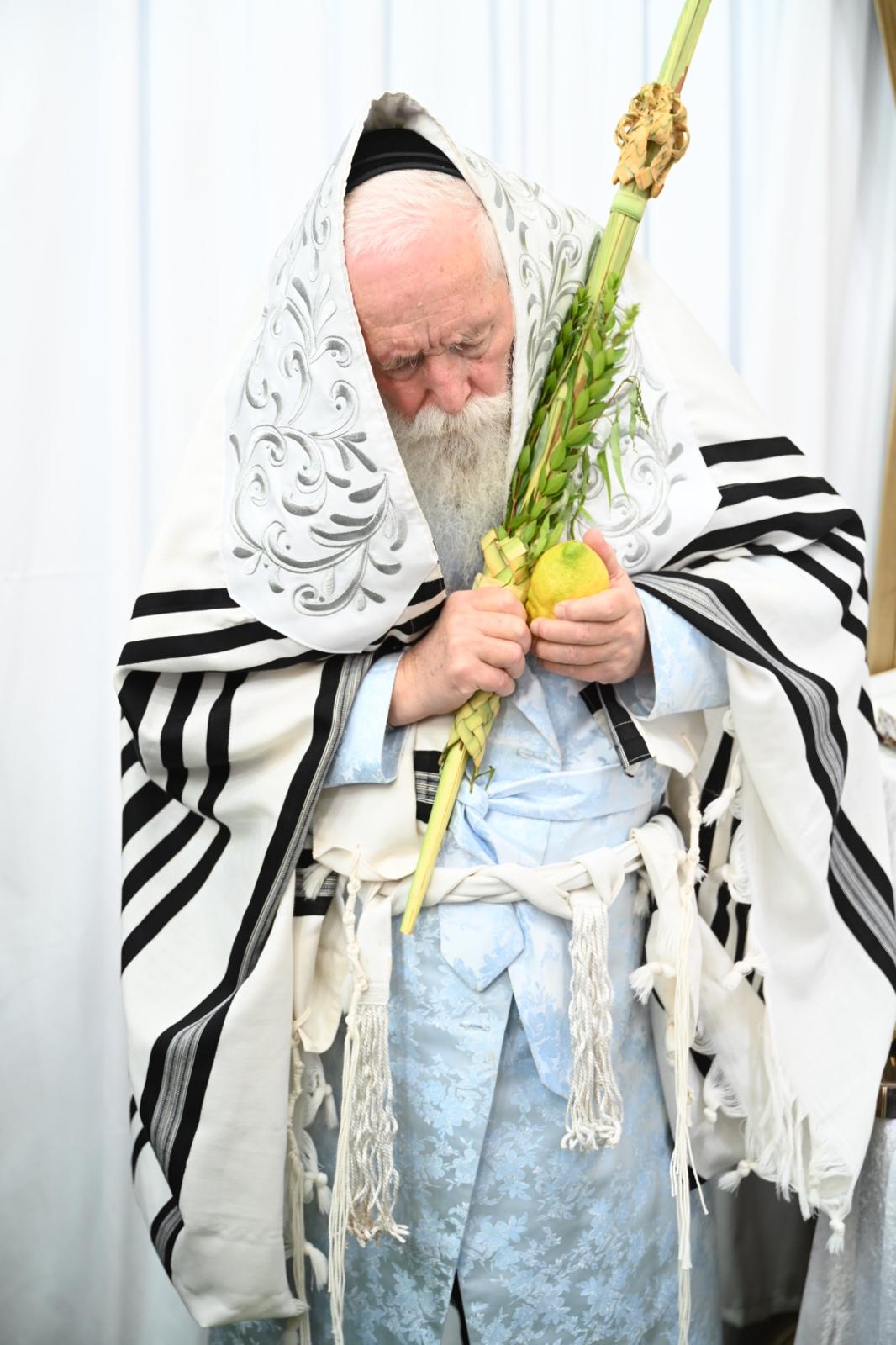 סוכות אצל הגרי"ד גרוסמן