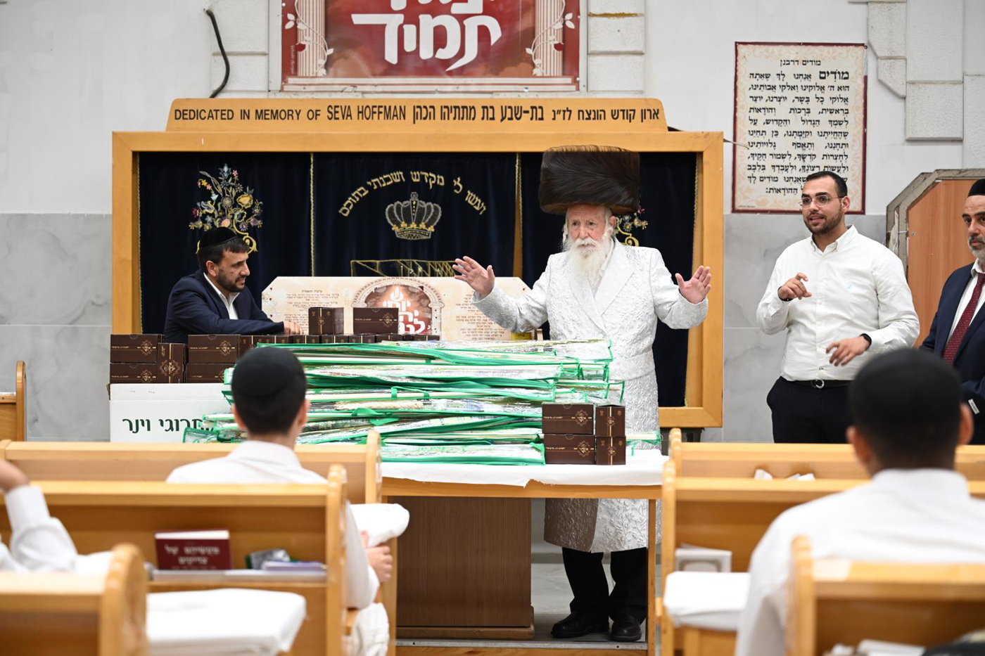 סוכות אצל הגרי"ד גרוסמן