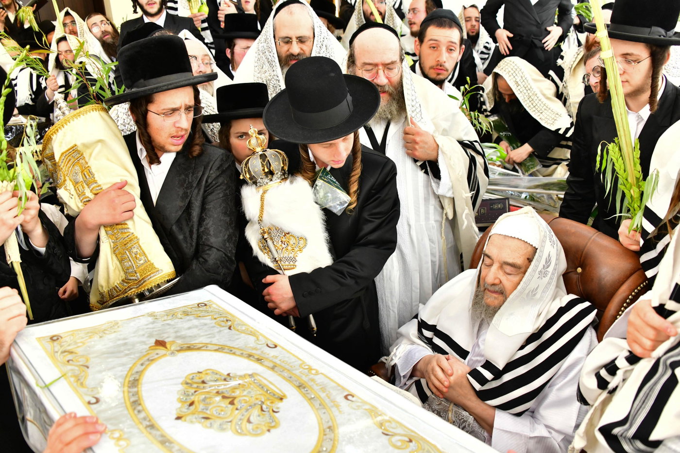 הושענא רבה אצל הגרי"מ שכטר