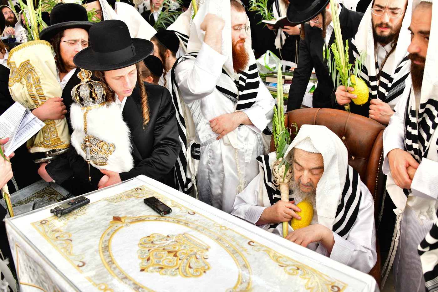 הושענא רבה אצל הגרי"מ שכטר