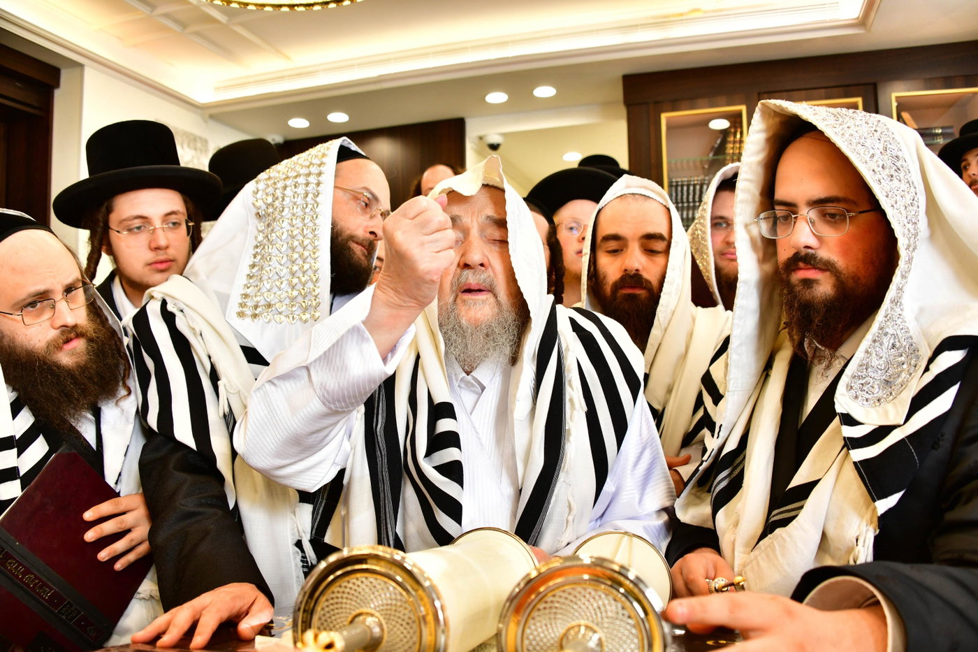 הושענא רבה אצל הגרי"מ שכטר