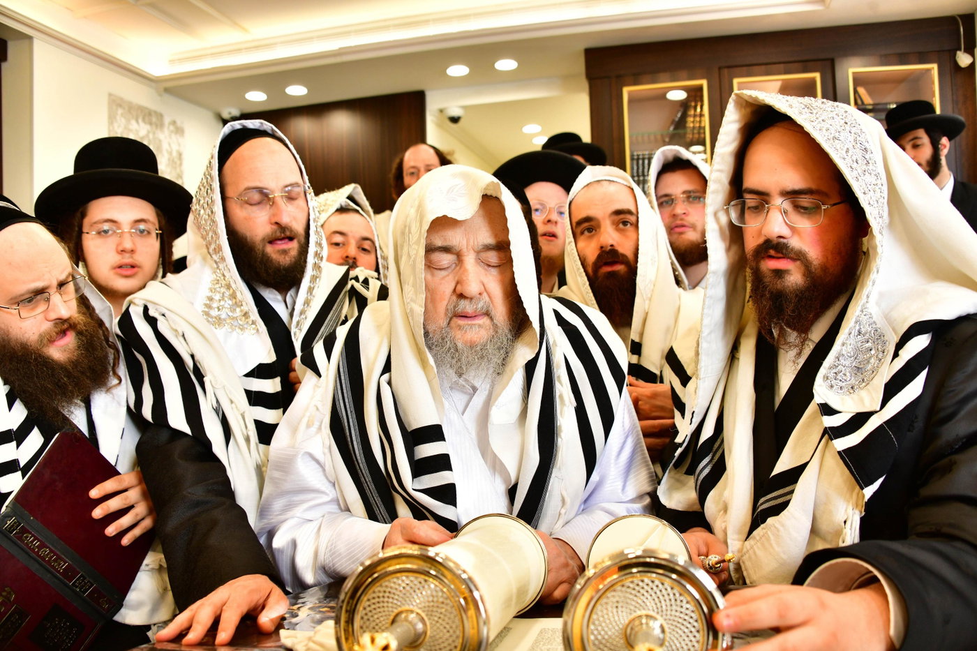 הושענא רבה אצל הגרי"מ שכטר