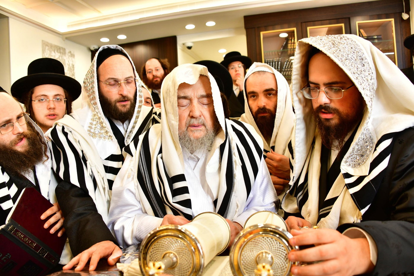 הושענא רבה אצל הגרי"מ שכטר
