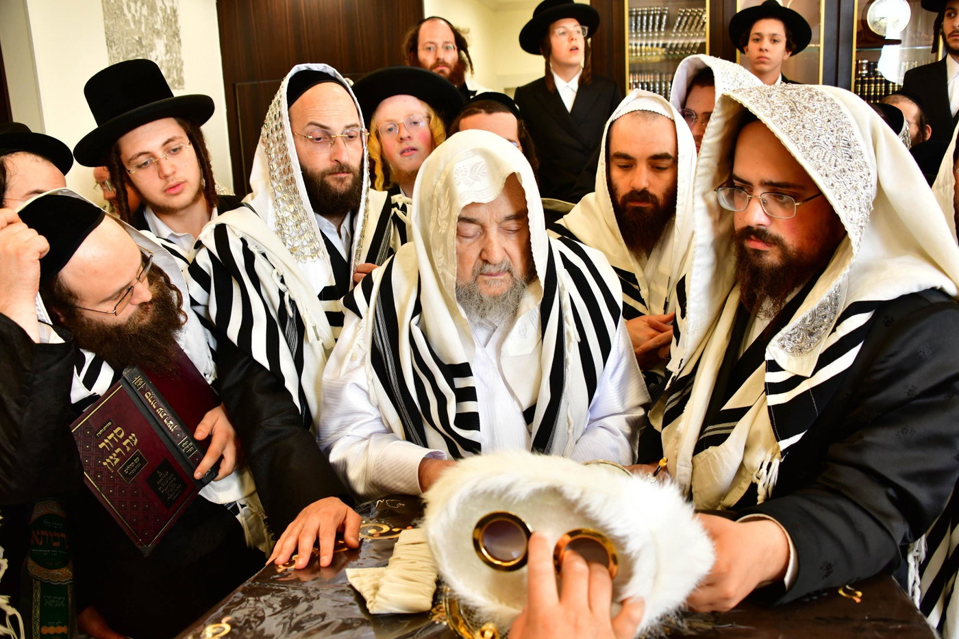 הושענא רבה אצל הגרי"מ שכטר