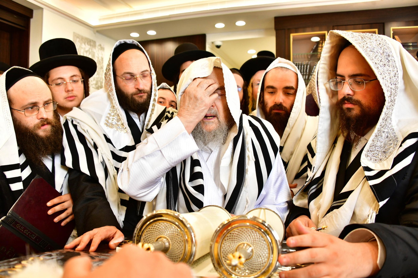 הושענא רבה אצל הגרי"מ שכטר