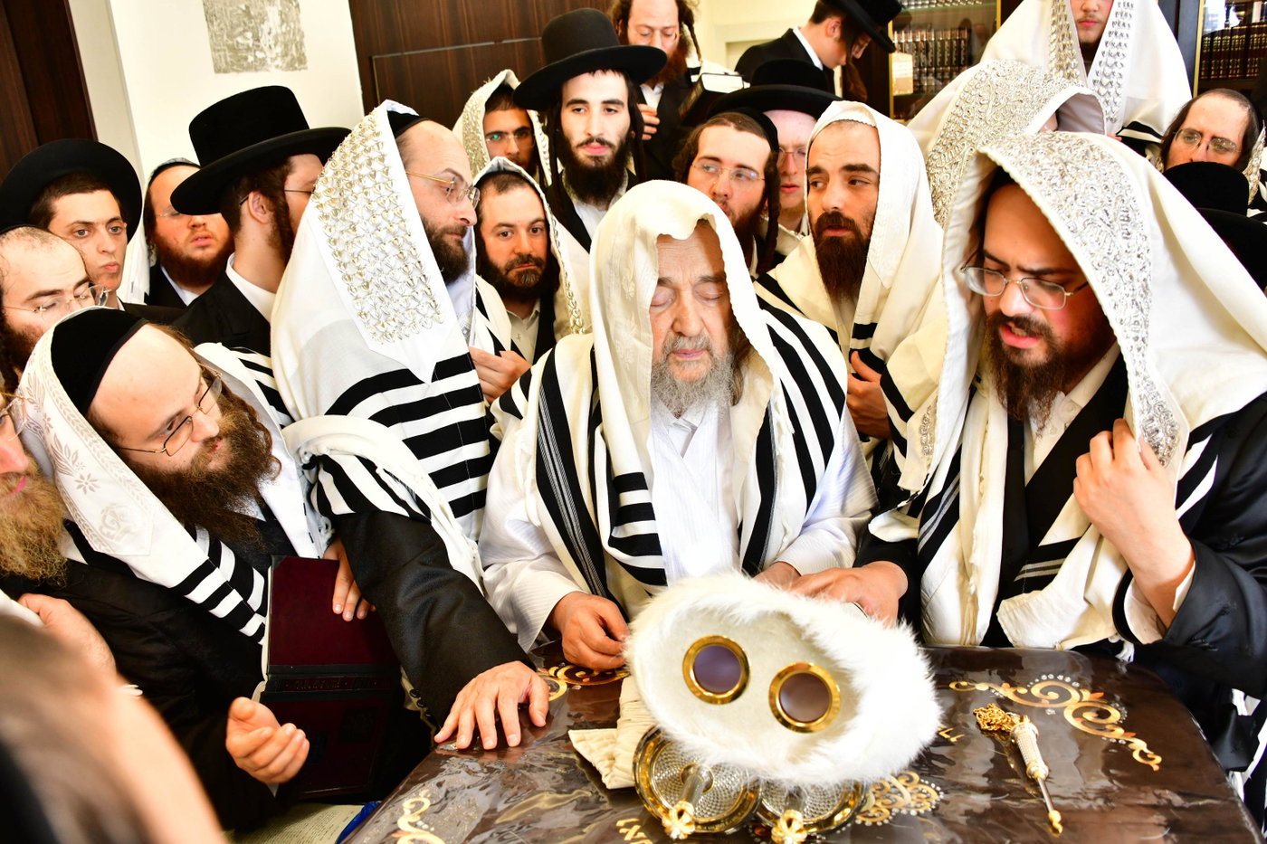 הושענא רבה אצל הגרי"מ שכטר