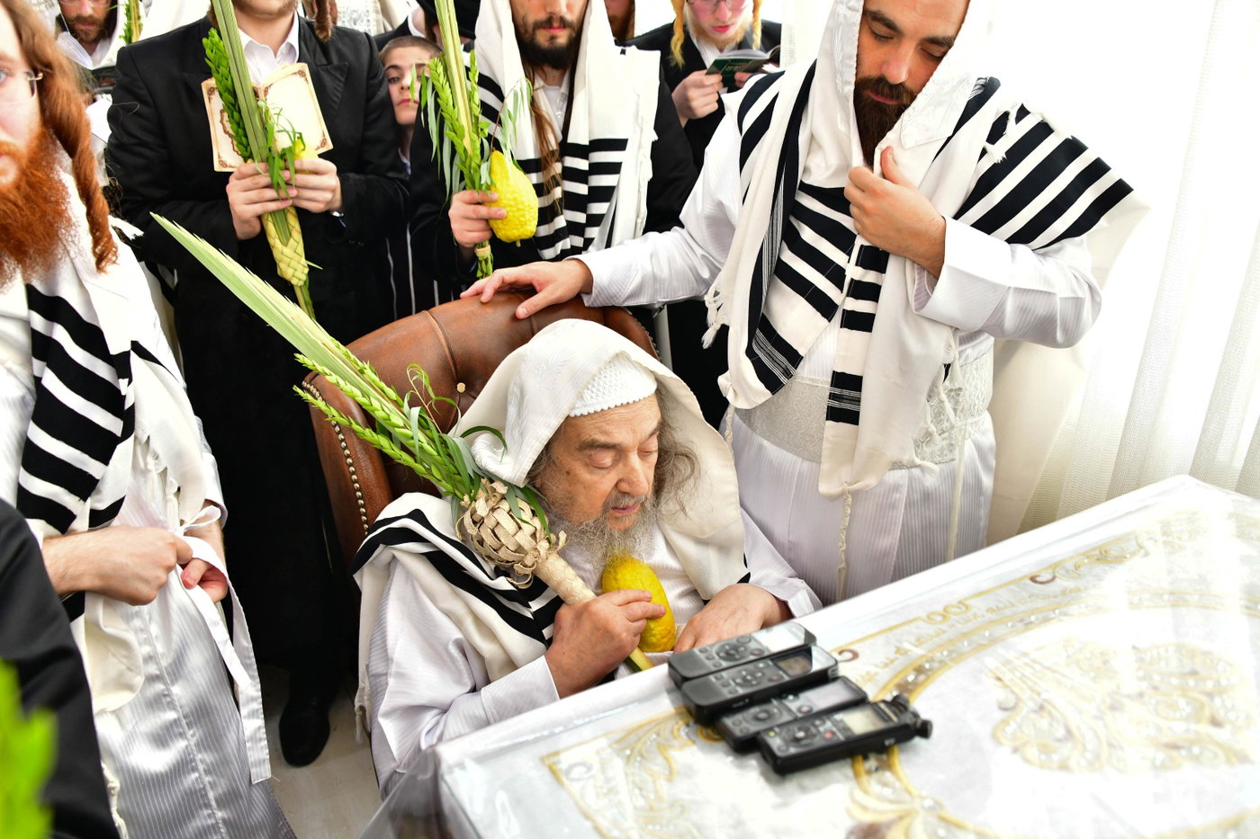 הושענא רבה אצל הגרי"מ שכטר