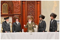 סוכות בחצה"ק ויזניץ