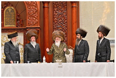 סוכות בחצה"ק ויזניץ