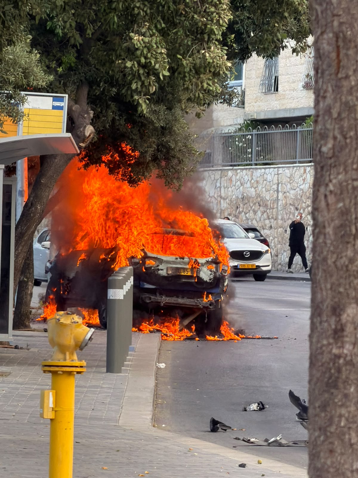 הזירה בארמון הנציב, הבוקר