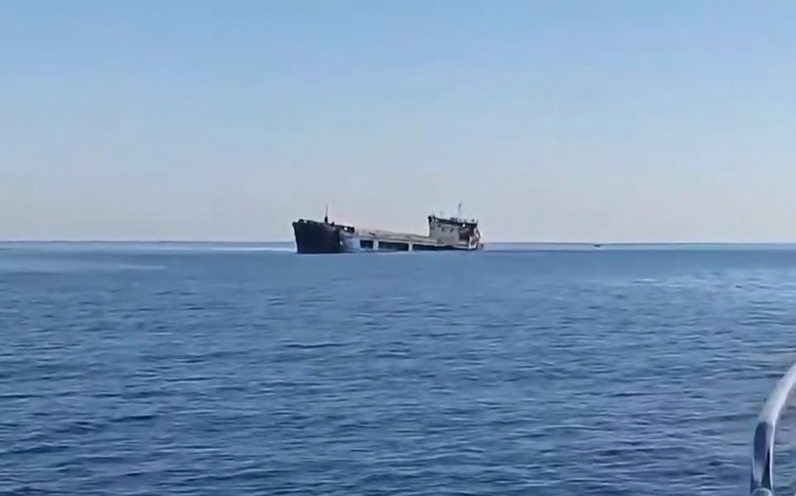 קטל בים השחור: ספינה טורקית טבעה עם 15 אנשי צוות