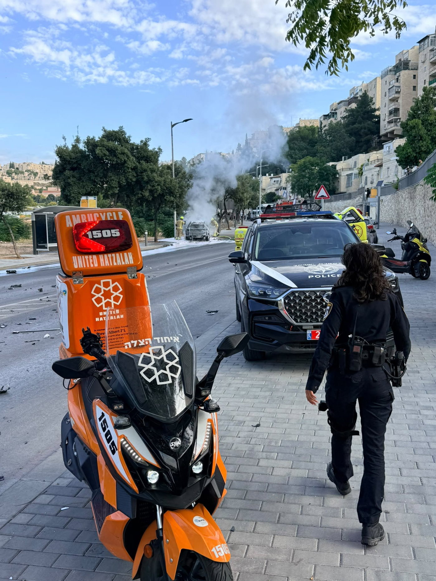 הכוחות בזירה, הבוקר