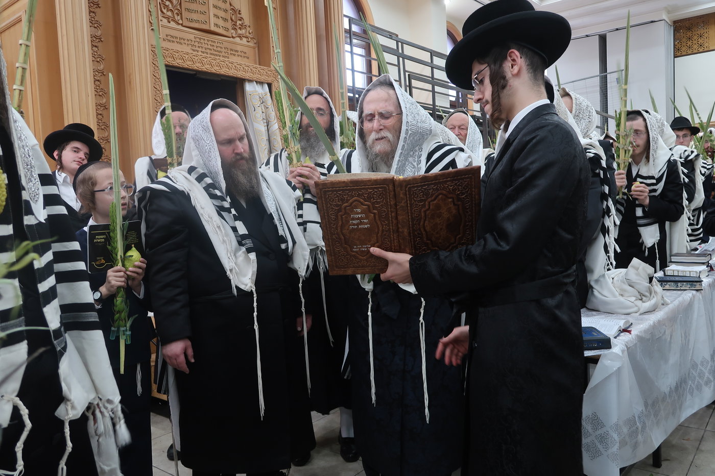 חג הסוכות בחצה"ק ערלוי
