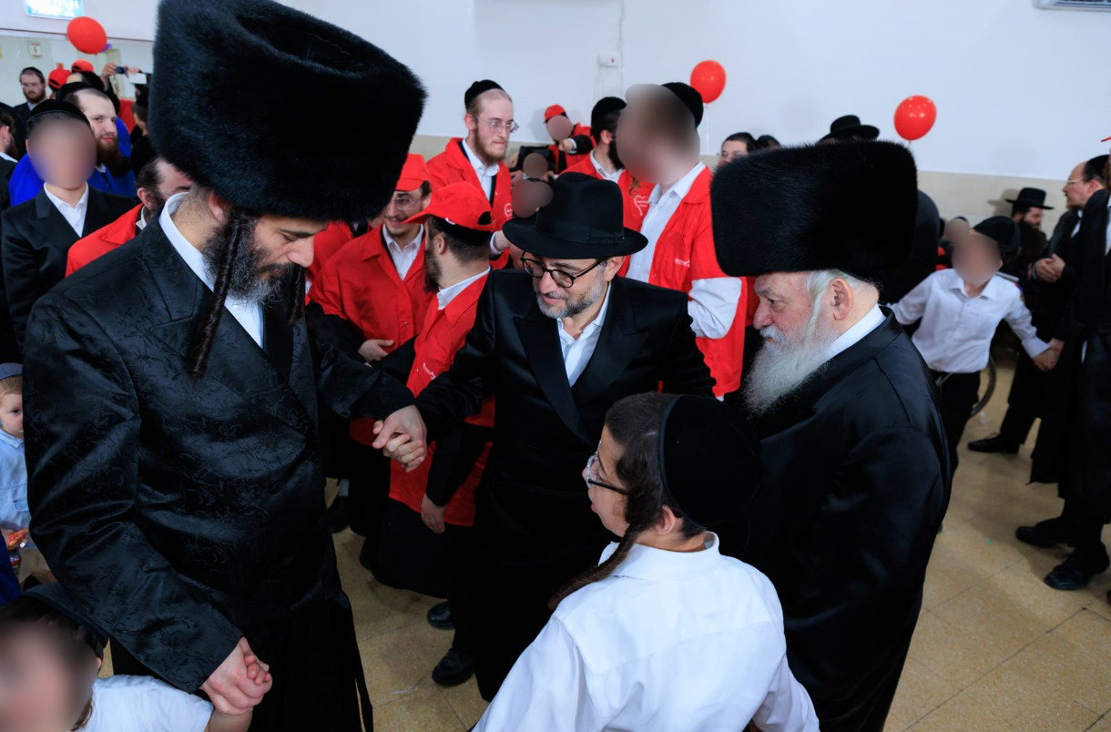 שמחת בית השואבה לילדים המיוחדים של "משפחה אחת"