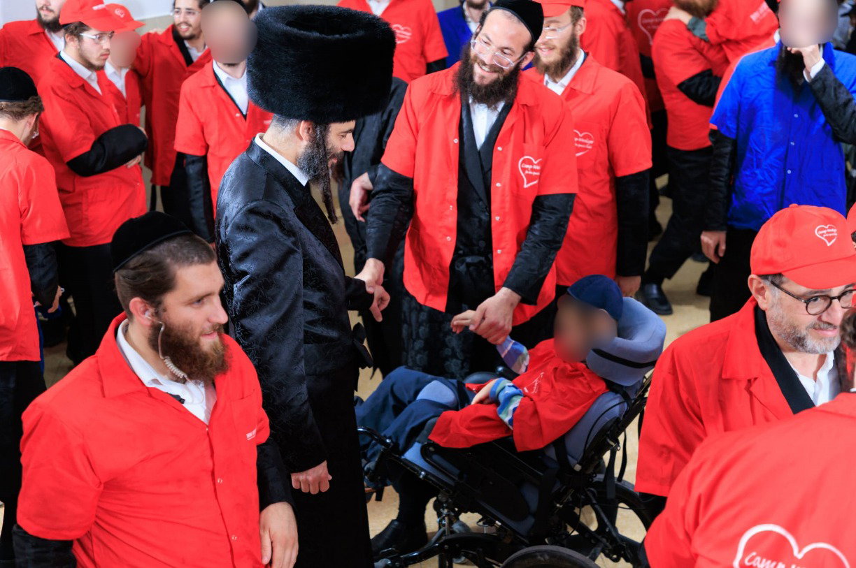 שמחת בית השואבה לילדים המיוחדים של "משפחה אחת"