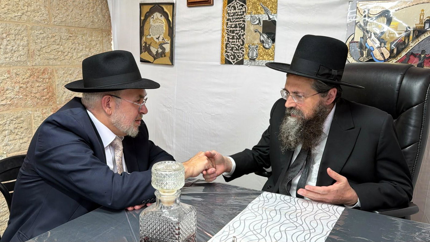 חג הסוכות של חברי הכנסת של יהדות התורה