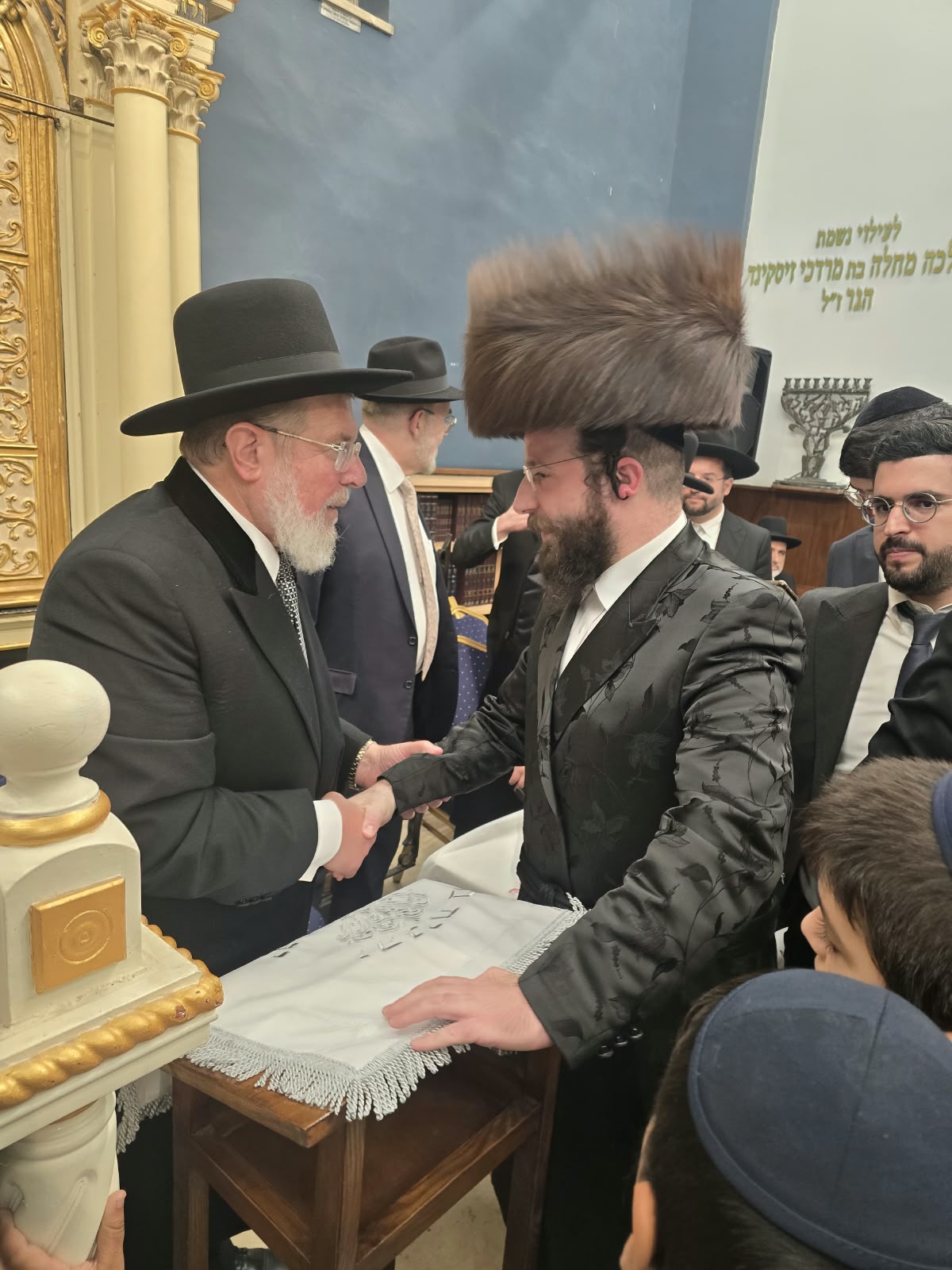חג הסוכות של חברי הכנסת של יהדות התורה
