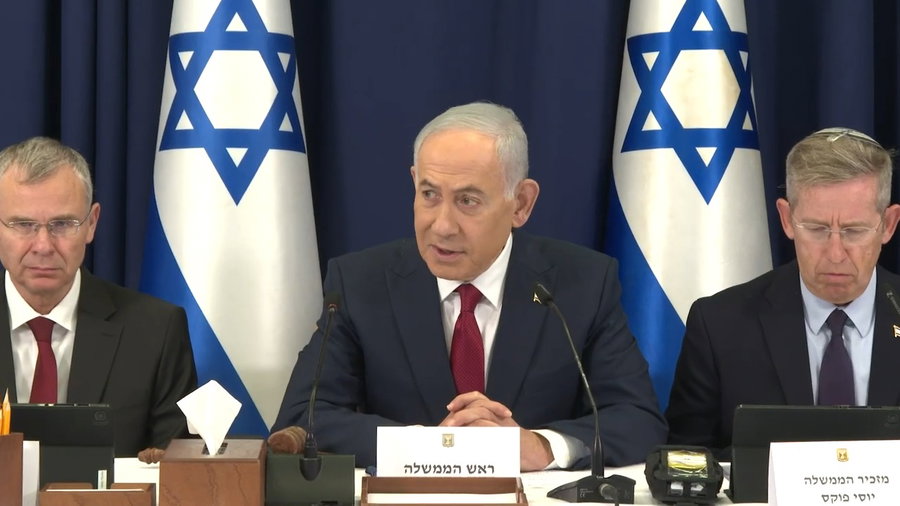 נתניהו מזהיר את חמאס לקראת הבחירות: "אם הוא יאתגר אותנו, נגיב בעוצמה אדירה"