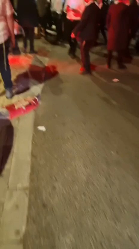 ההכרזה על שחרור תלמיד הישיבה ופיזור ההפגנה