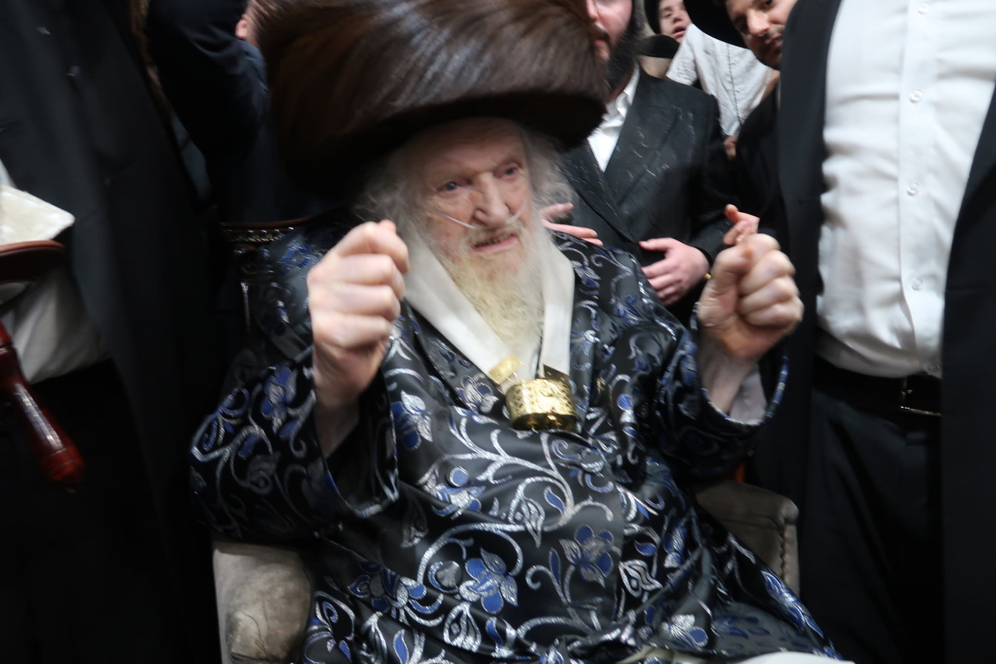 הגר"מ שטרנבוך בהקפות שניות
