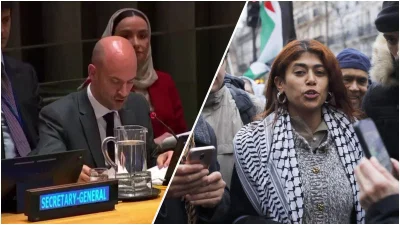 מפתיע: שר החוץ הצרפתי דורש "עונש כבד" למחוקקת שהפילה דגל ישראל