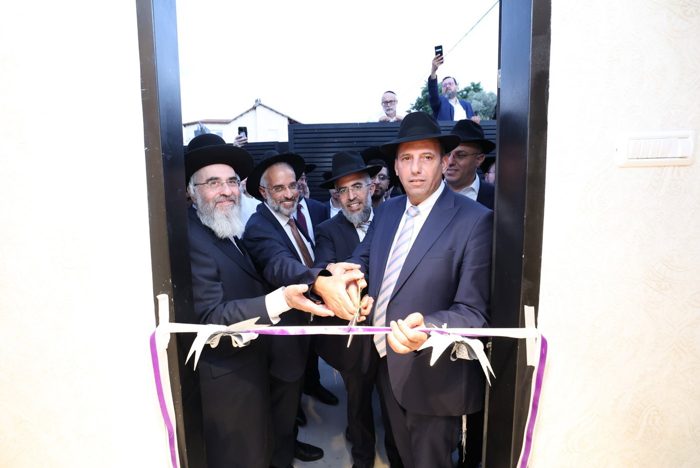 מעמד חניכת מקווה טהרה - "מקווה יונתן" בבית שמש