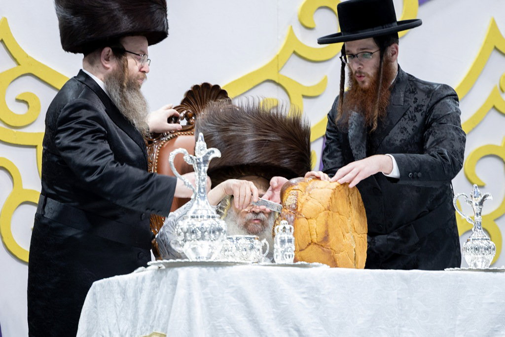 האדמו"ר מסאטמר בטיש חוה"מ סוכות