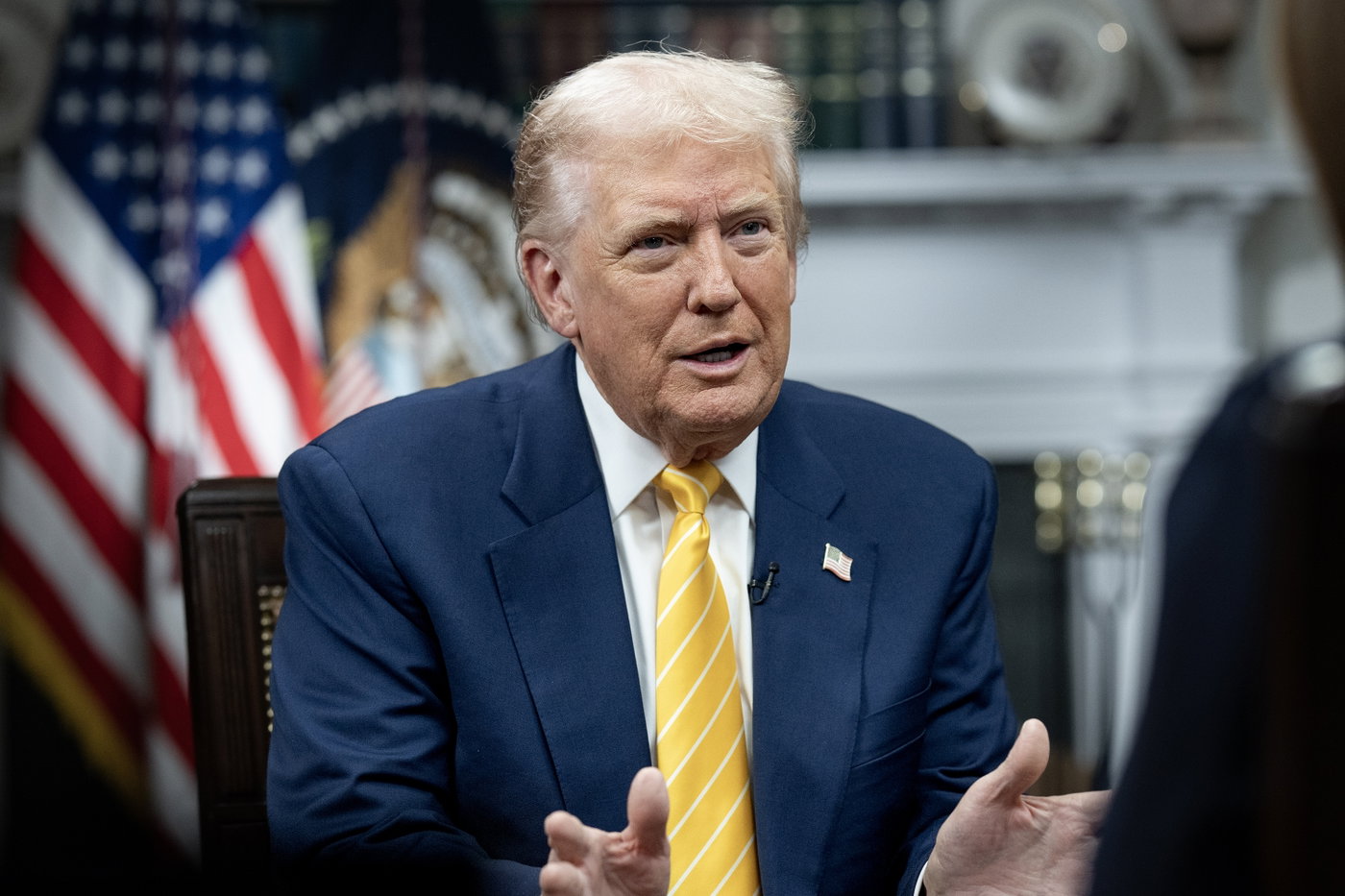 הנשיא דונלד טראמפ