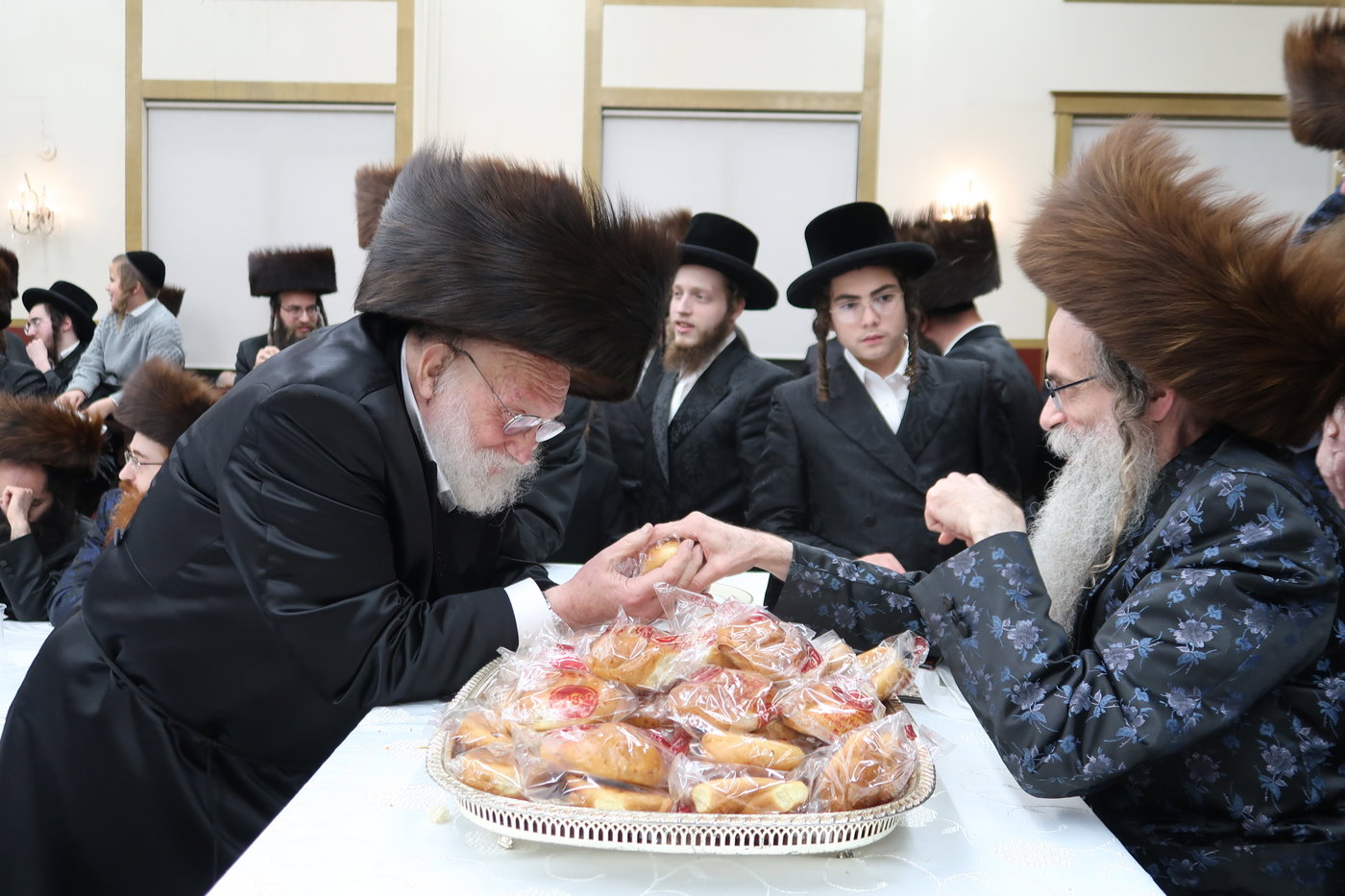 ימי החג בחצה"ק צאנז זוועהיל
