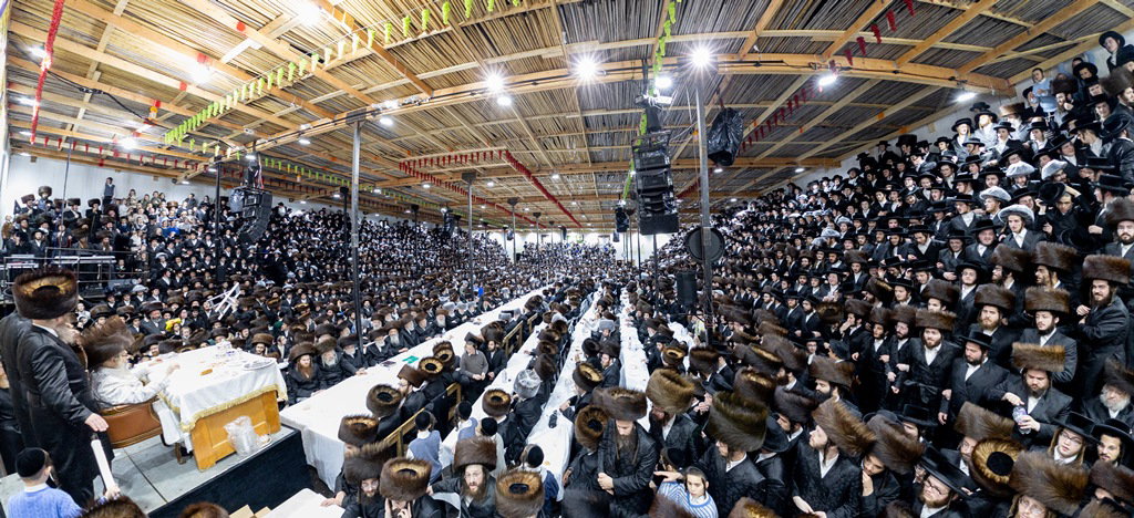 האדמו"ר מסאטמר בשמחת בית השואבה