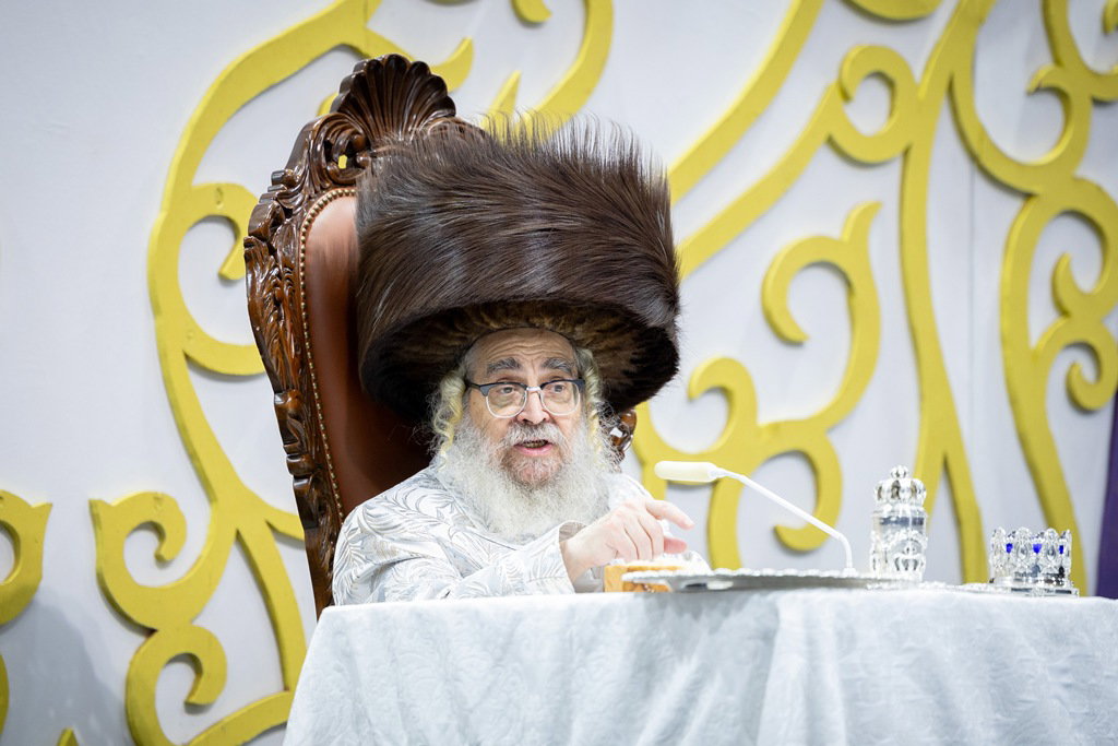 האדמו"ר מסאטמר בשמחת בית השואבה