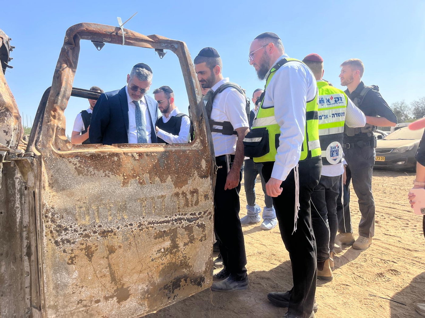 ר׳ יהודה אבידן בימים הראשונים שאחר השבעה לאוקטובר