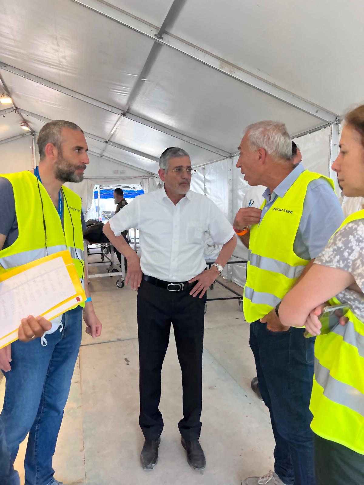 ר׳ יהודה אבידן בימים הראשונים שאחר השבעה לאוקטובר