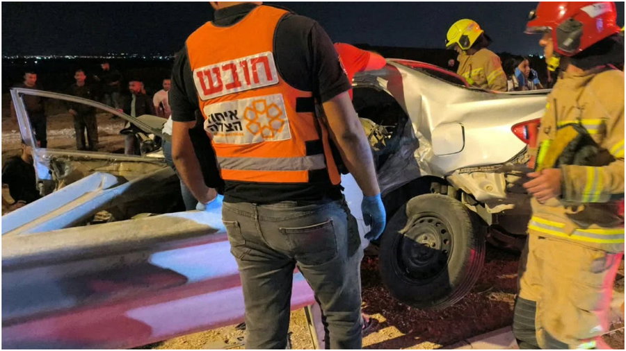 זירה מחרידה: בן 30 נהרג הערב בתאונה קשה וקטלנית בדרום