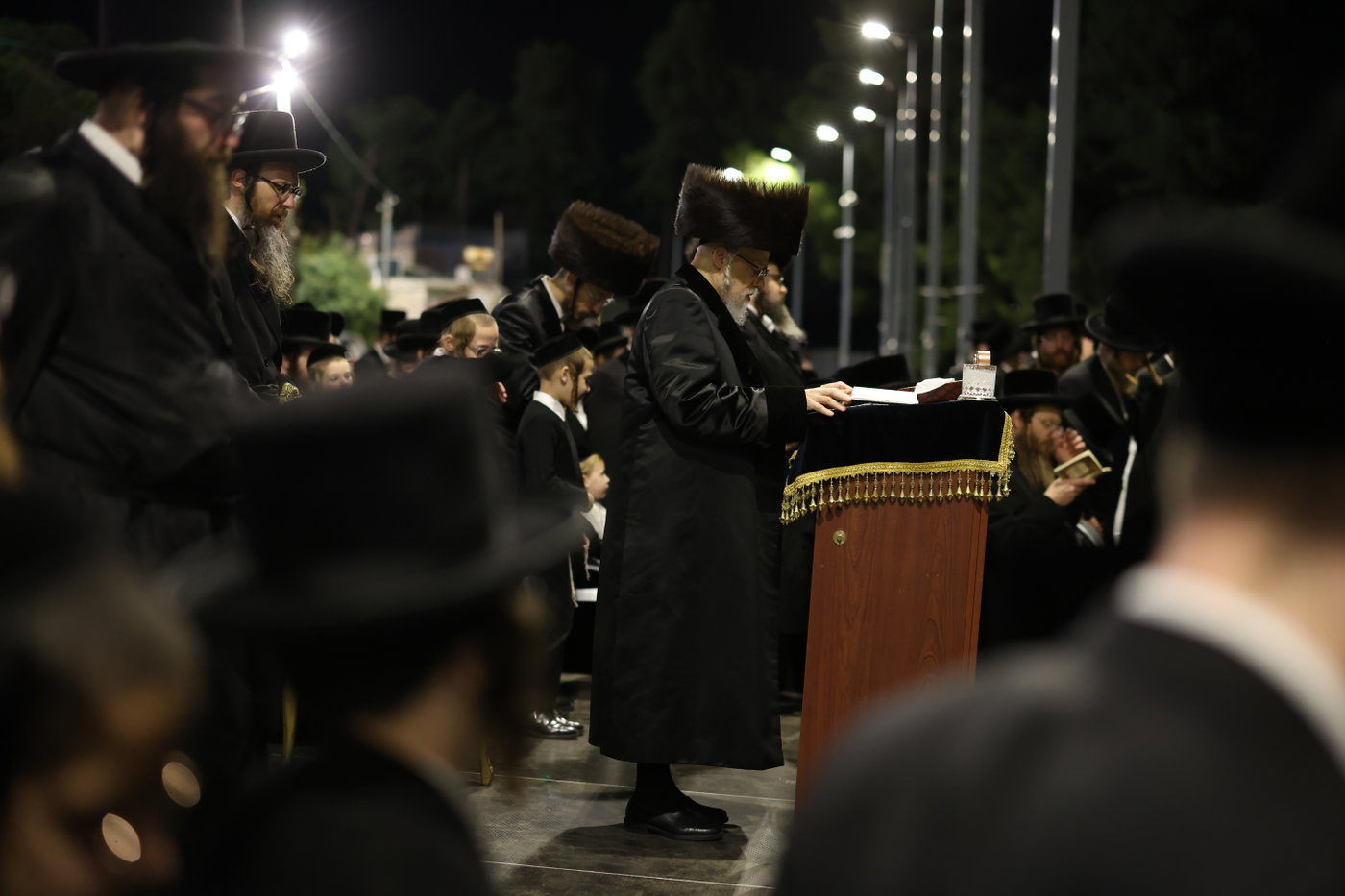 האדמו"ר מסערט ויזניץ במירון