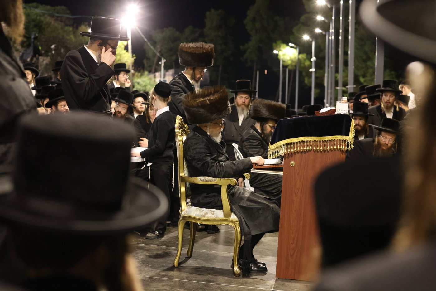 האדמו"ר מסערט ויזניץ במירון