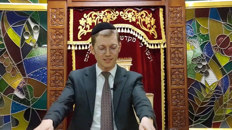 הרב שמואל אברמובסקי בשיעור לפרשת בראשית