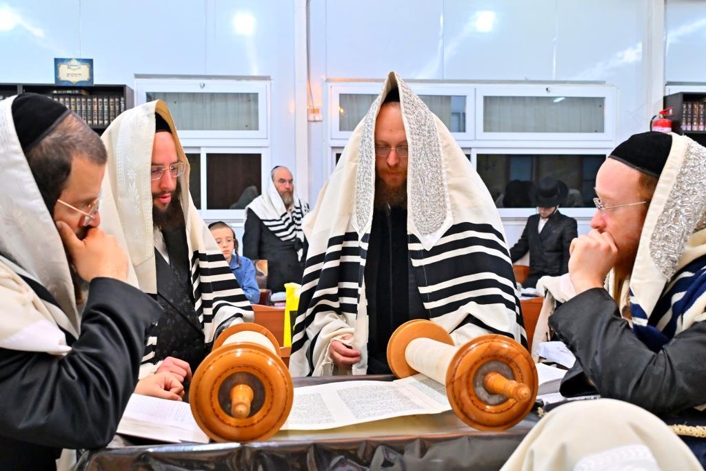 סוכות בחצר הקודש ספינקא בית שמש